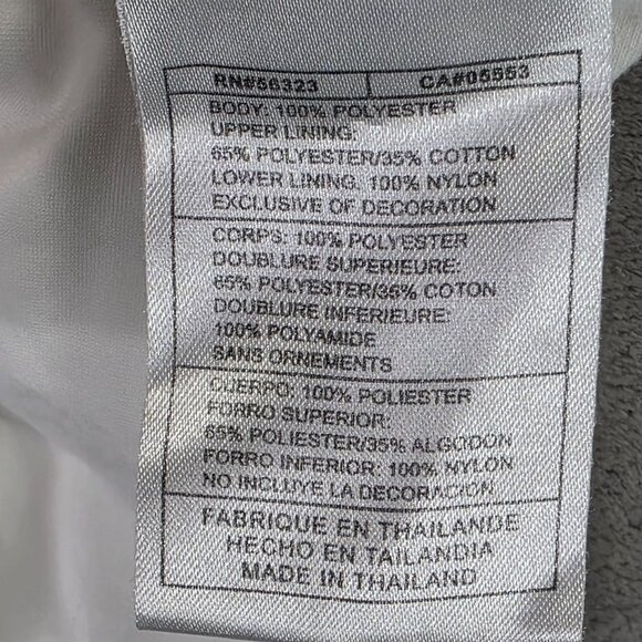 Mens Nike White Track Pants Side Zippers & Elastic Waistband Polyester Size XXL - Picture 3 of 12